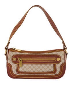 Macadam Shoulder Bag, Canvas/Leather, Beige/Brown, YS00/14, 2*